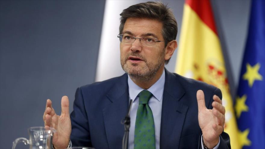 Ministro en funciones de Justicia de España, Rafael Catalá.