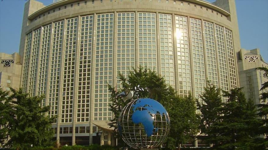 Edificio del Ministerio de Asuntos Exteriores de China.