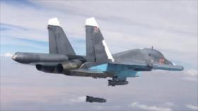 Aviación rusa ataca más de mil objetivos terroristas en Siria en 10 días