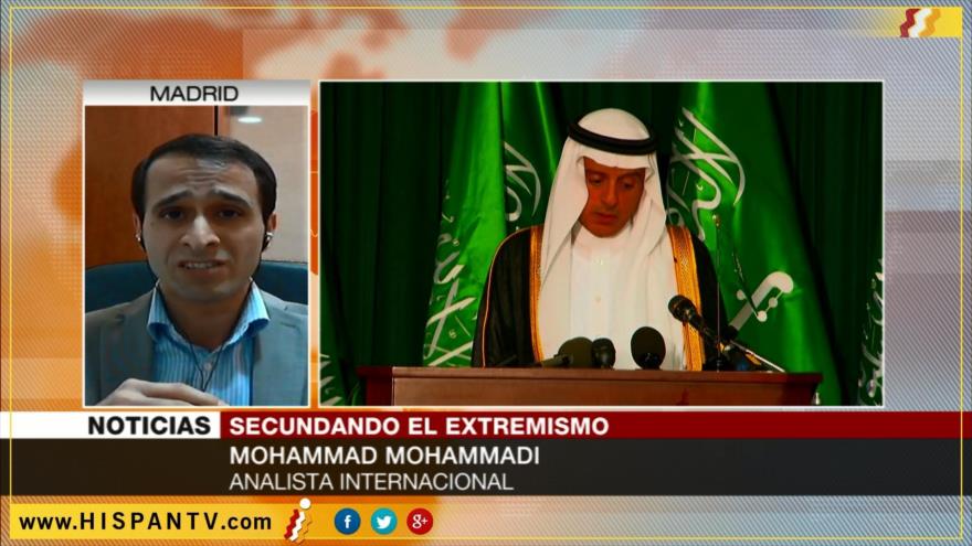 ‘Arabia Saudí es fuente de todos nuevos tipos del terrorismo’ 