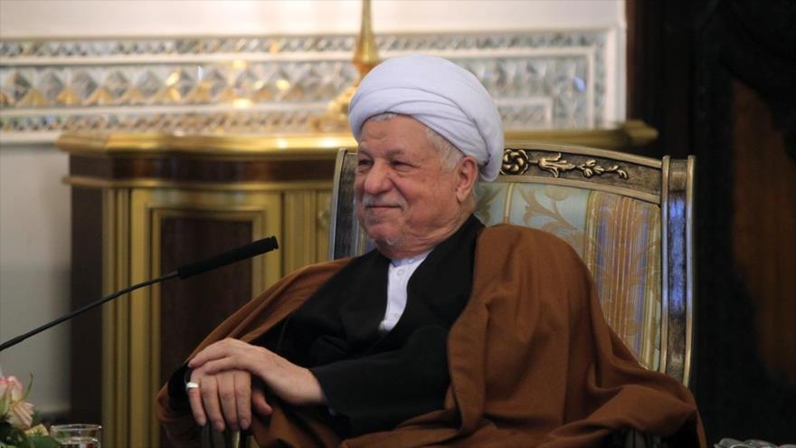 Presidente del Consejo del Discernimiento del Sistema de la República Islámica de Irán, Ali Akbar Hashemi Rafsanyani.