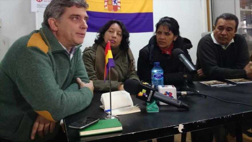 Una reunión de los representantes del Comité de Víctimas de la Guarimba y el Golpe Continuado.