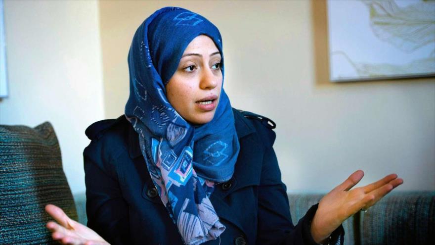 Samar Badawi, destacada defensora de los derechos humanos en Arabia Saudí.