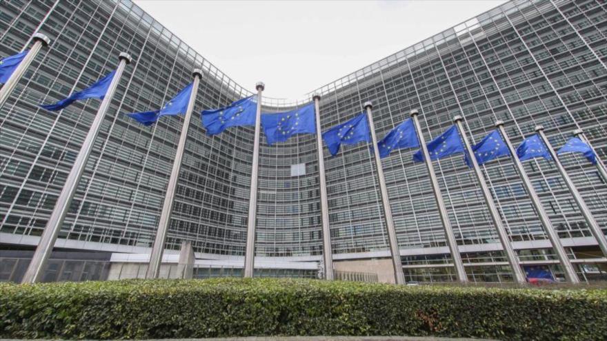 La sede del Consejo Europeo (CE), en Bruselas, capital política de la Unión Europea (UE).