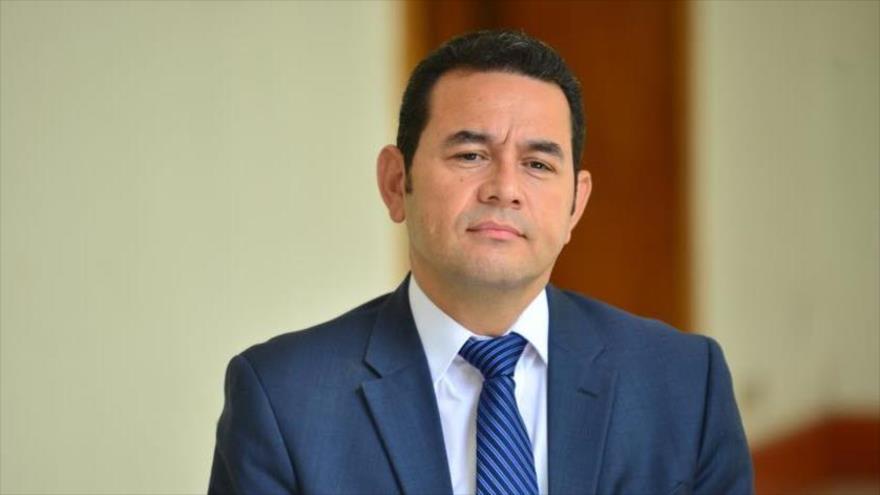 Nuevo presidente de Guatemala, Jimmy Morales.