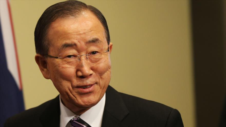 El secretario general de la Organización de las Naciones Unidas (ONU), Ban Ki-moon. 