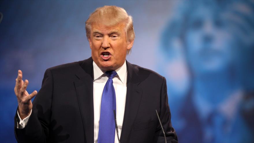 El aspirante republicano a la Presidencia de Estados Unidos Donald Trump.