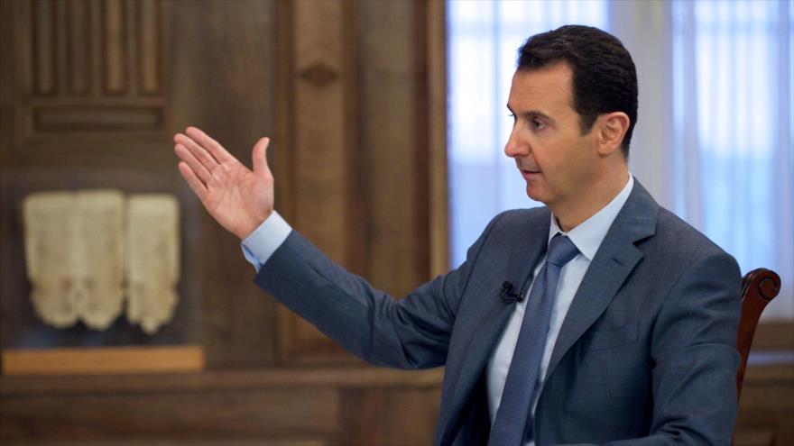 Presidente de Siria, Bashar al-Asad.