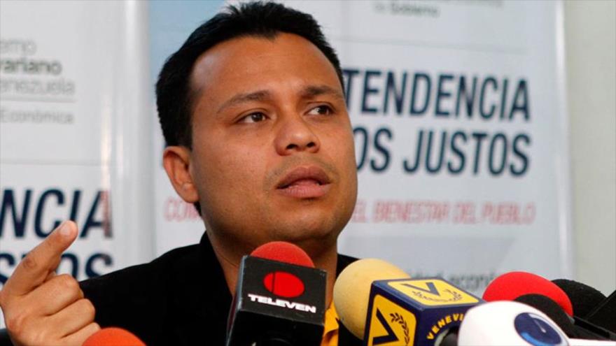 El dirigente del Partido Socialista Unido de Venezuela (PSUV), Andrés Eloy Méndez.