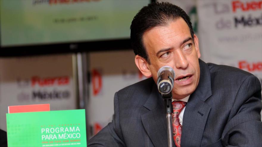 El expresidente del gobernante Partido Revolucionario Institucional (PRI) de México Humberto Moreira.
