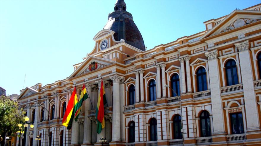 Sede del Congreso Nacional de Bolivia, en La Paz.