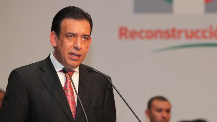 El expresidente del gobernante Partido Revolucionario Institucional (PRI) de México Humberto Moreira.