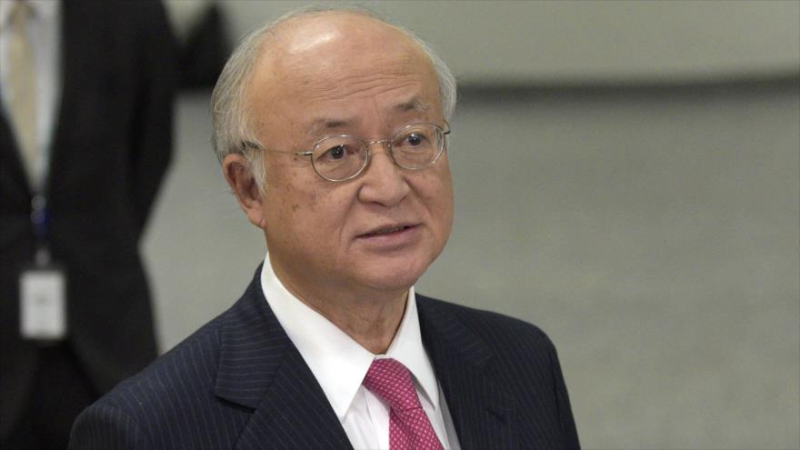 El director general de la Agencia Internacional de Energía Atómica (AIEA), Yukiya Amano.