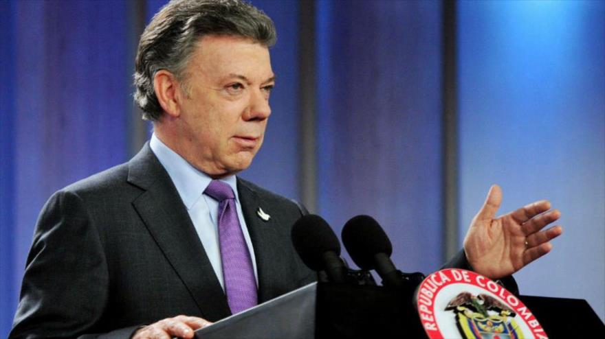 El presidente colombiano, Juan Manuel Santos.