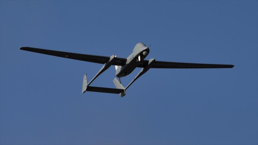 Un dron israelí modelo IAI Heron.