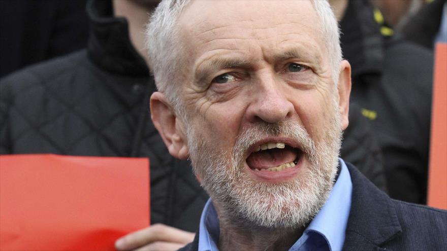 Jeremy Corbyn, líder del Partido Laborista (PL) del Reino Unido.