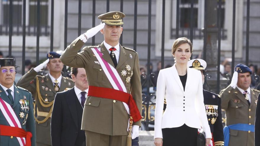 Los reyes de España, Felipe VI y su esposa Letizia.