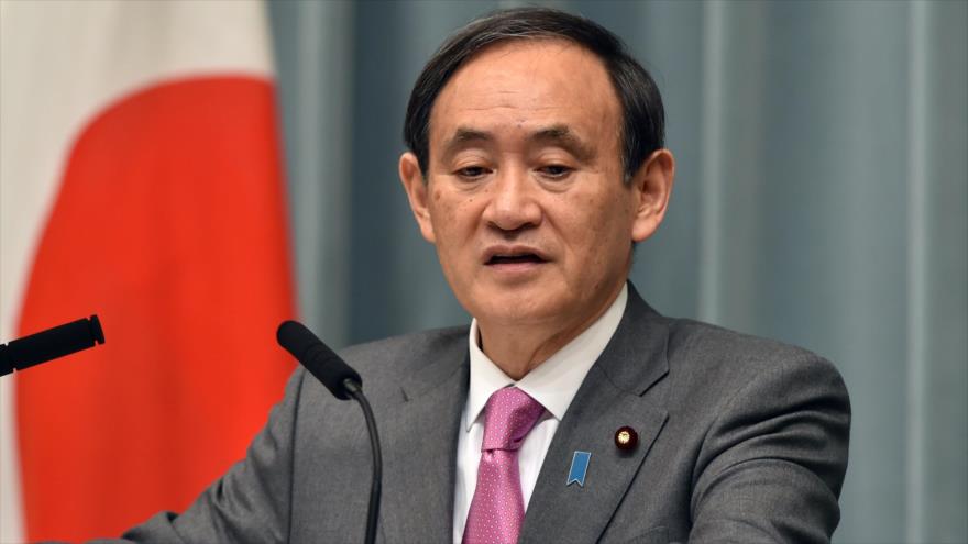 El ministro portavoz del Ejecutivo japonés, Yoshihide Suga.