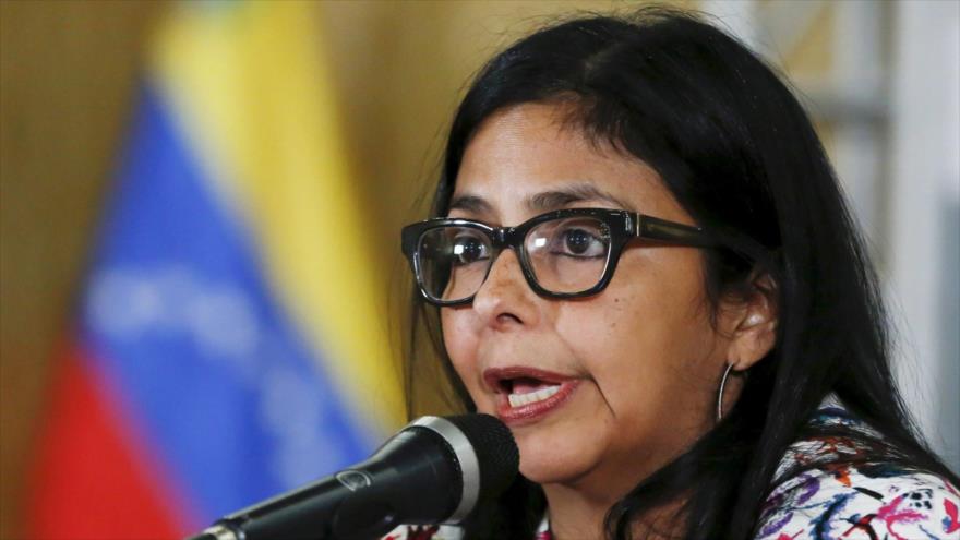 Canciller venezolana, Delcy Rodríguez.