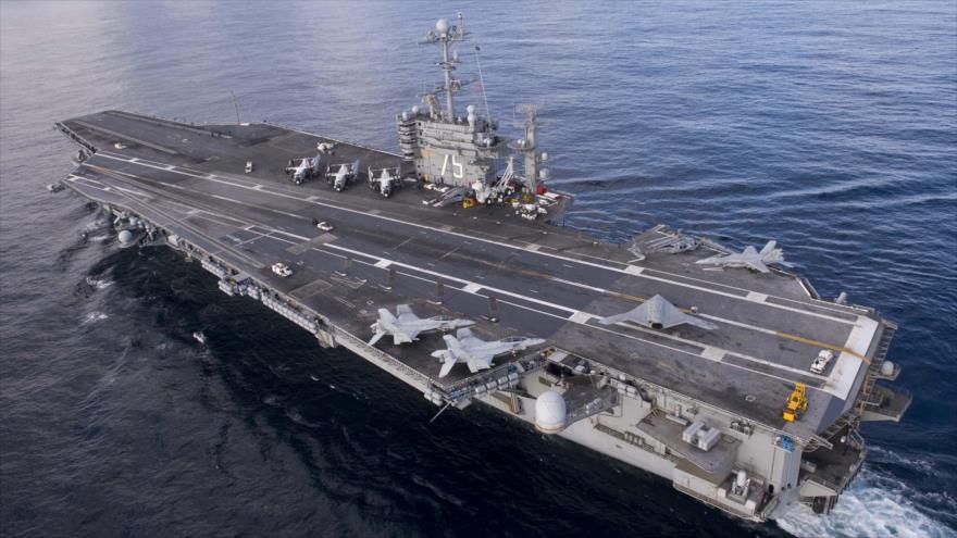 Portaaviones nuclear estadounidense John C. Stennis (CVN-74).