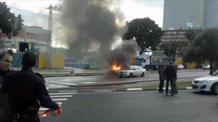 3 heridos, 2 graves, por explosión de coche bomba en Tel Aviv