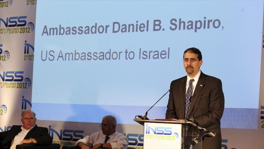 Dan Shapiro, embajador de EE.UU. en los territorios ocupados palestinos.