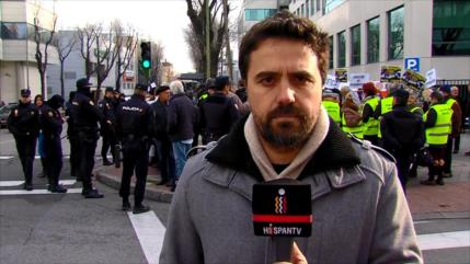 Comienza juicio contra reportero Raúl Capín por cubrir movilizaciones sociales en España