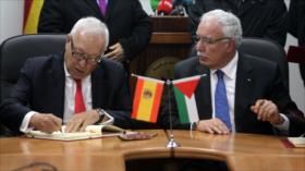 Margallo expresa el apoyo de España y UE a un Estado palestino 