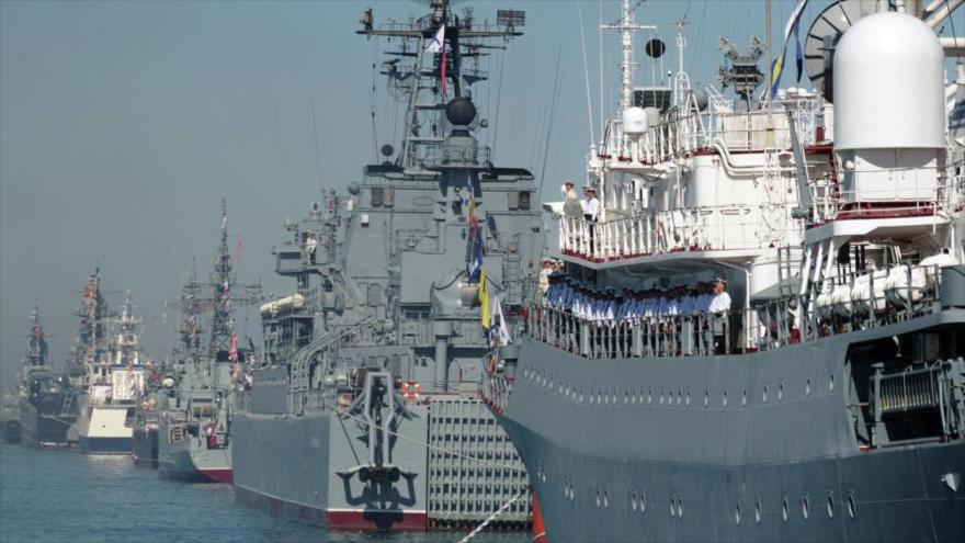 Buques de la Flota del mar Negro de Rusia.