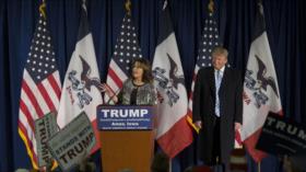 Sarah Palin apoya a Donald Trump en las primarias republicanas