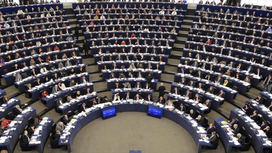 Una sesión del Parlamento Europeo, con sede en Estrasburgo, este de Francia.