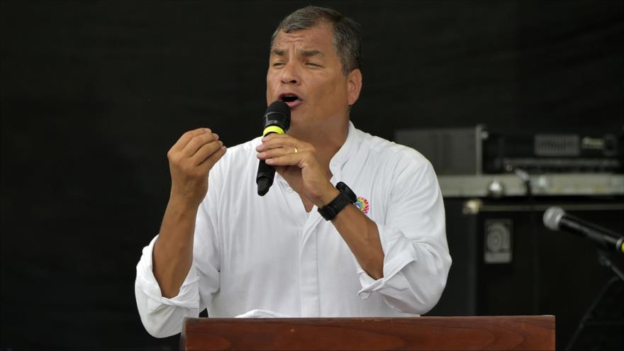 El presidente de Ecuador, Rafael Correa.