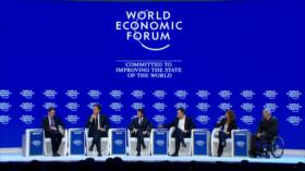 Los líderes europeos muestran en Davos su preocupación por la crisis de la UE
