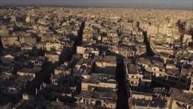 La devastación de Homs por los terroristas, a vista de dron ruso