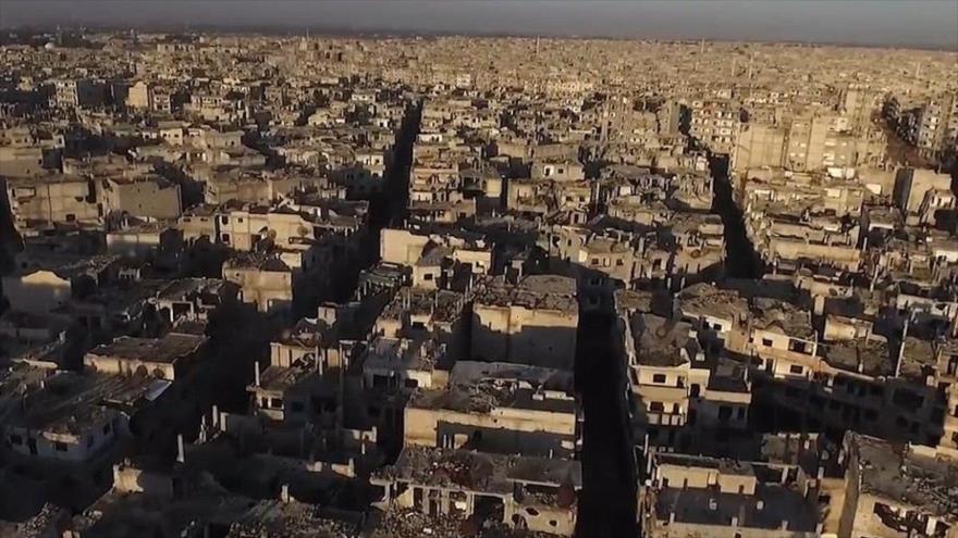 La ciudad de Homs, oeste de Siria.