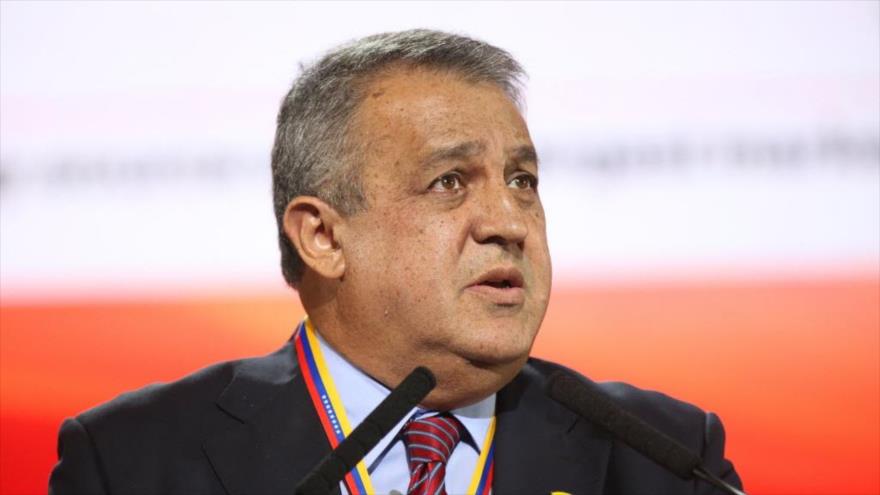 El ministro de Petróleo y Minería de Venezuela, Eulogio Del Pino.
