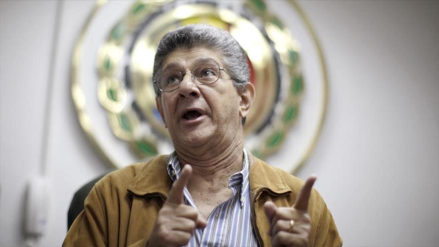 El presidente de la Asamblea Nacional (AN) de Venezuela, Henry Ramos Allup.