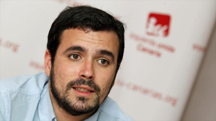 Alberto Garzón, líder de la Izquierda Unida (IU).