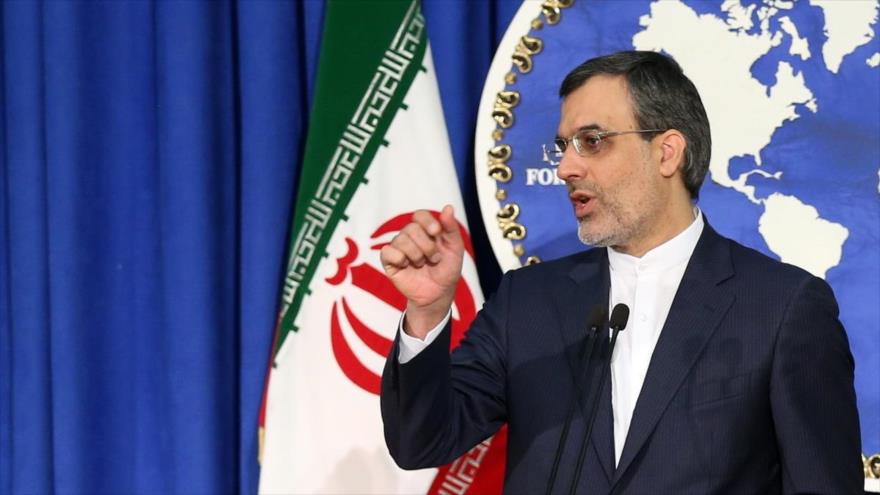 El portavoz del Ministerio de Asuntos Exteriores de Irán, Husein Yaber Ansari.