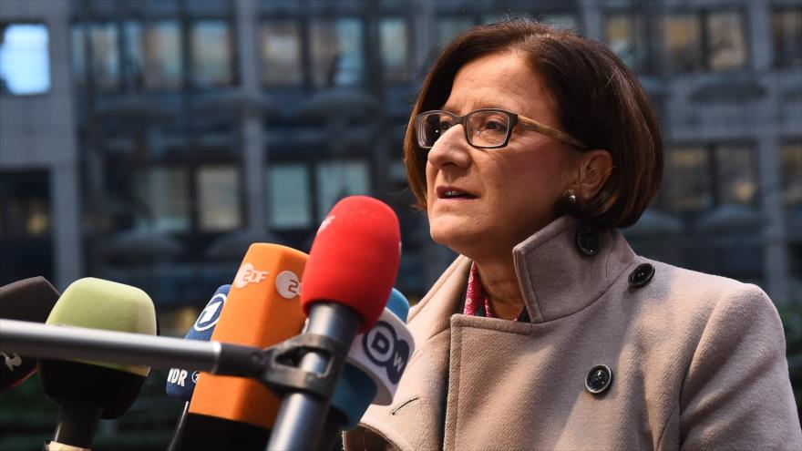 Ministra austriaca del Interior, Johanna Mikl-Leitner.