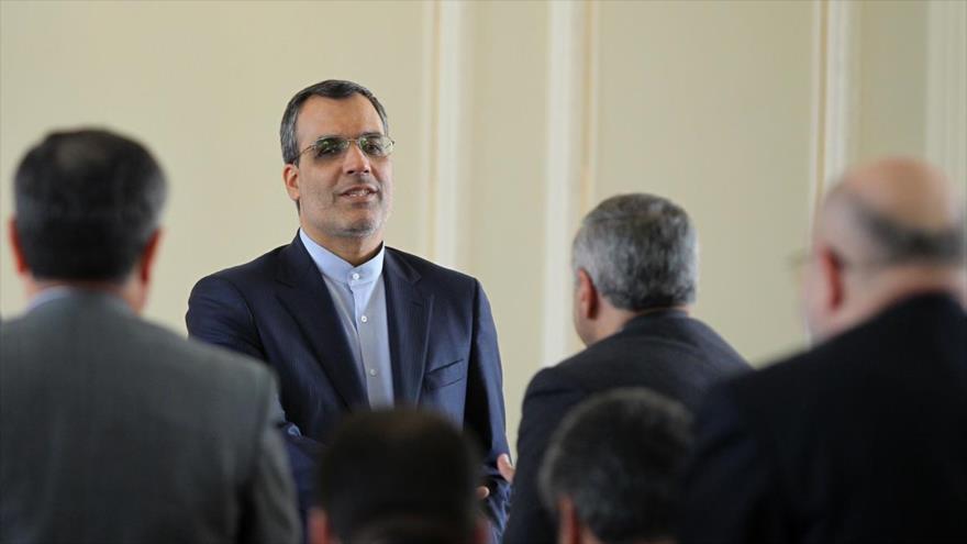 Portavoz del Ministerio iraní de Asuntos Exteriores, Husein Yaber Ansari.