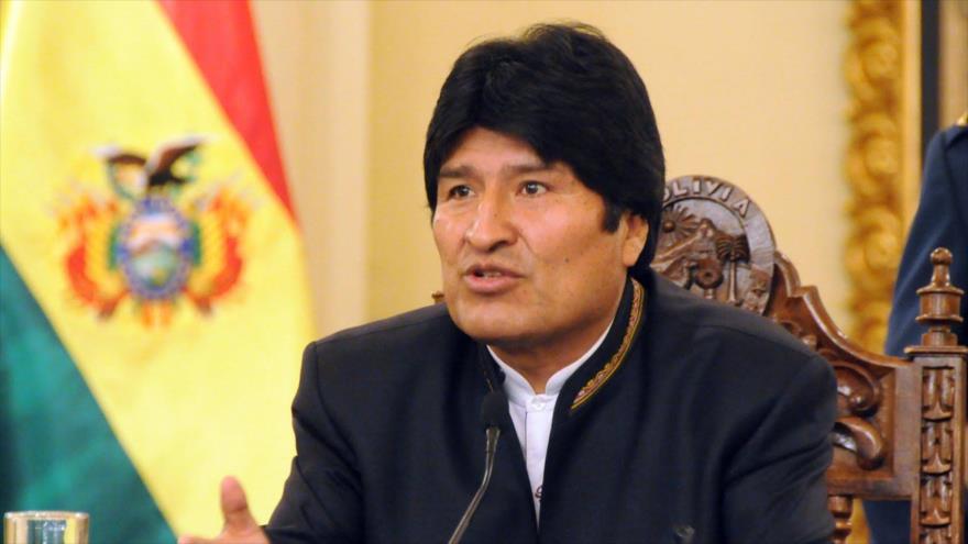 Presidente de Bolivia, Evo Morales.