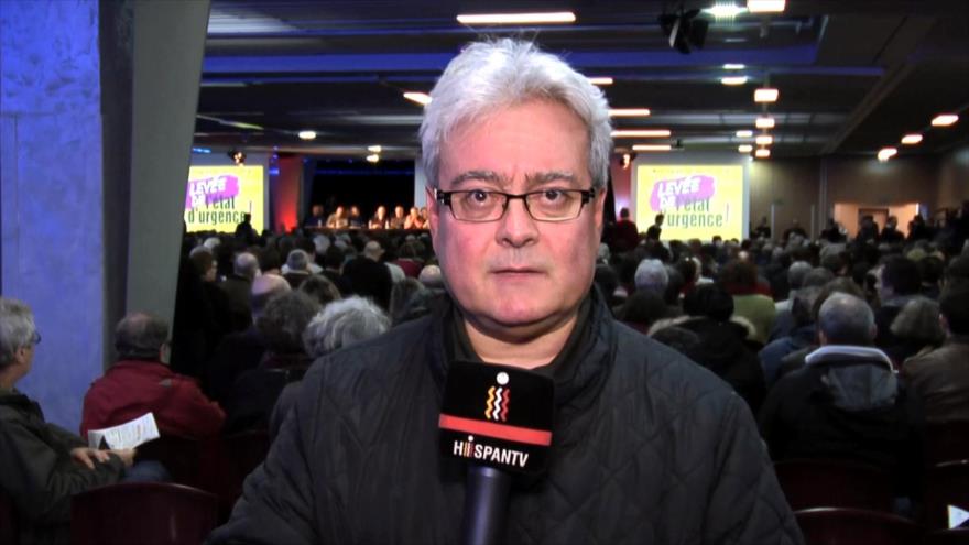 Colectivos ciudadanos denuncian estado de emergencia en Francia