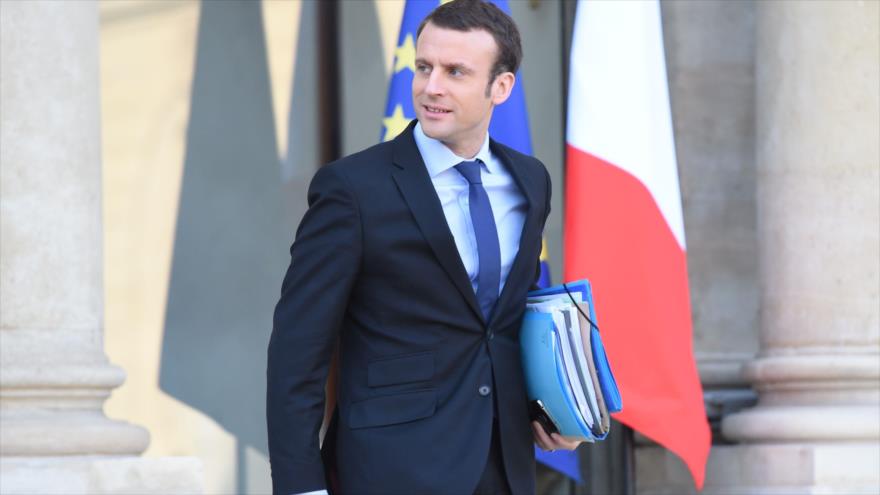 El ministro francés de Economía, Emmanuel Macron.