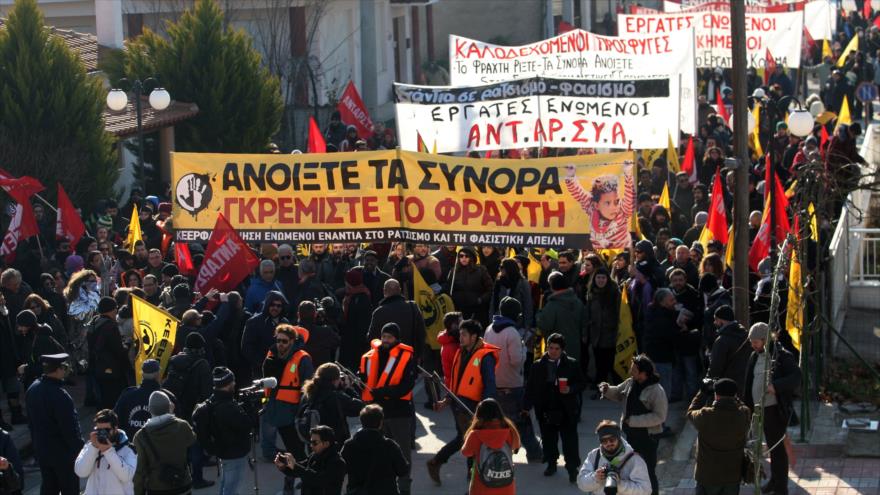 Se manifiestan en Europa a favor de la llegada de refugiados