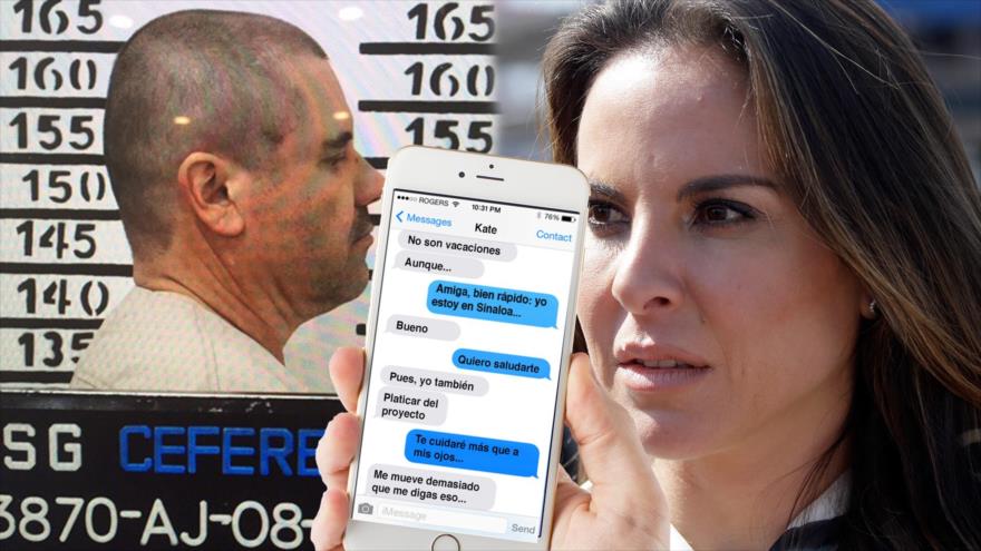 Reveladores mensajes de texto entre la actriz mexicana y Joaquín "El Chapo" Guzmán.