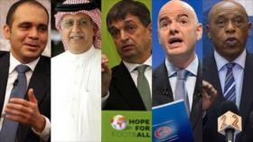 FIFA anuncia oficialmente a cinco candidatos para la presidencia