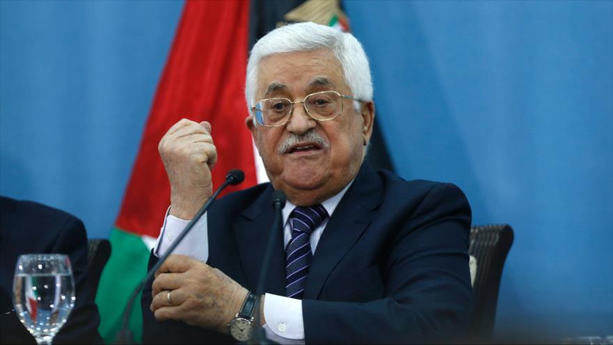 Presidente de Palestina, Mahmud Abás.