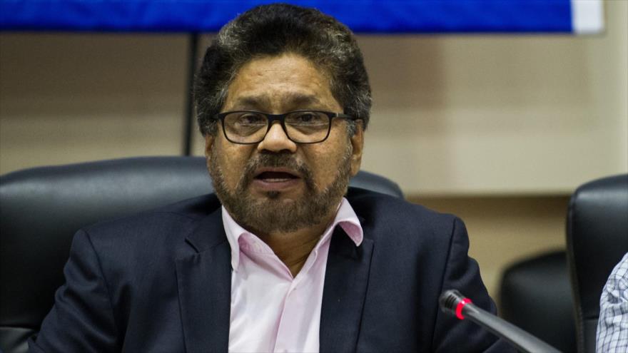 Jefe negociador de las Fuerzas Armadas Revolucionarias de Colombia (FARC), Iván Márquez.