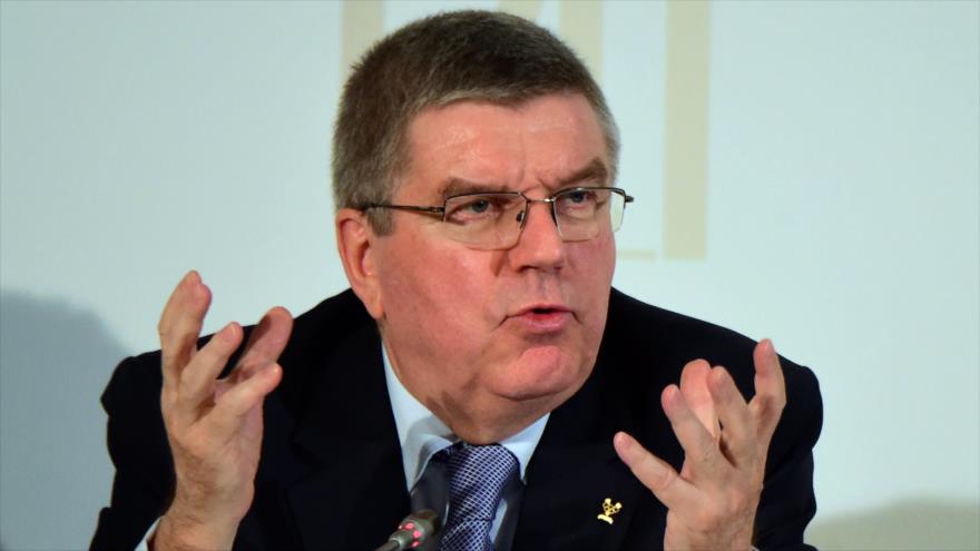 El presidente del Comité Olímpico Internacional (COI), Thomas Bach.